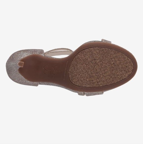 NEW Jessica Simpson Rayli2 Glitter Heels Sandals shoes sz 10M - Picture 12 of 12